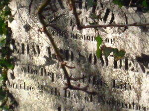 Pz Churchyard Headstone Detail